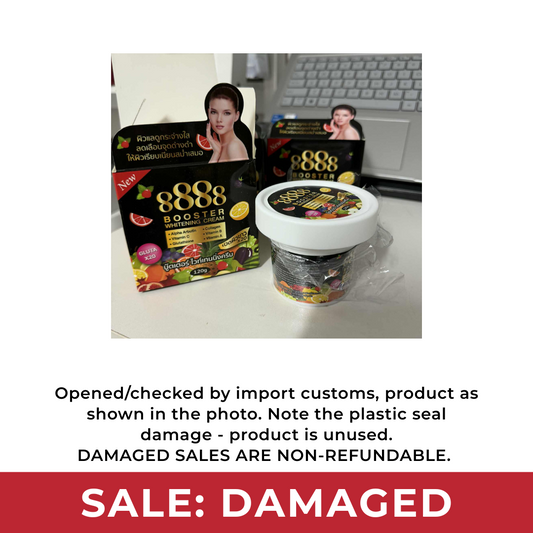 [DAMAGED SALE] 8888 Booster Whitening Cream (Black) by PERFECT SKIN LADY 120g