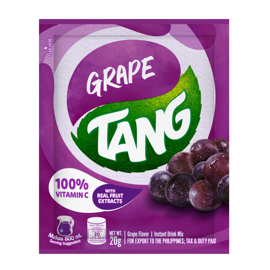 Tang Powdered Juice Grapes 20g