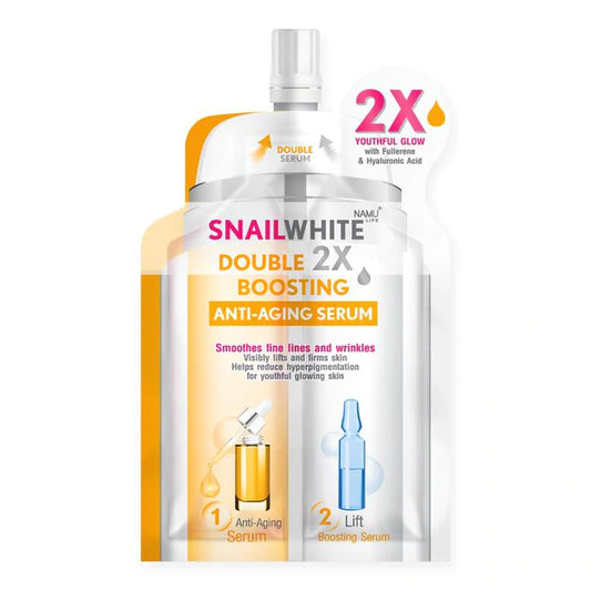SNAILWHITE Double Boosting Anti-Aging Serum 8mL