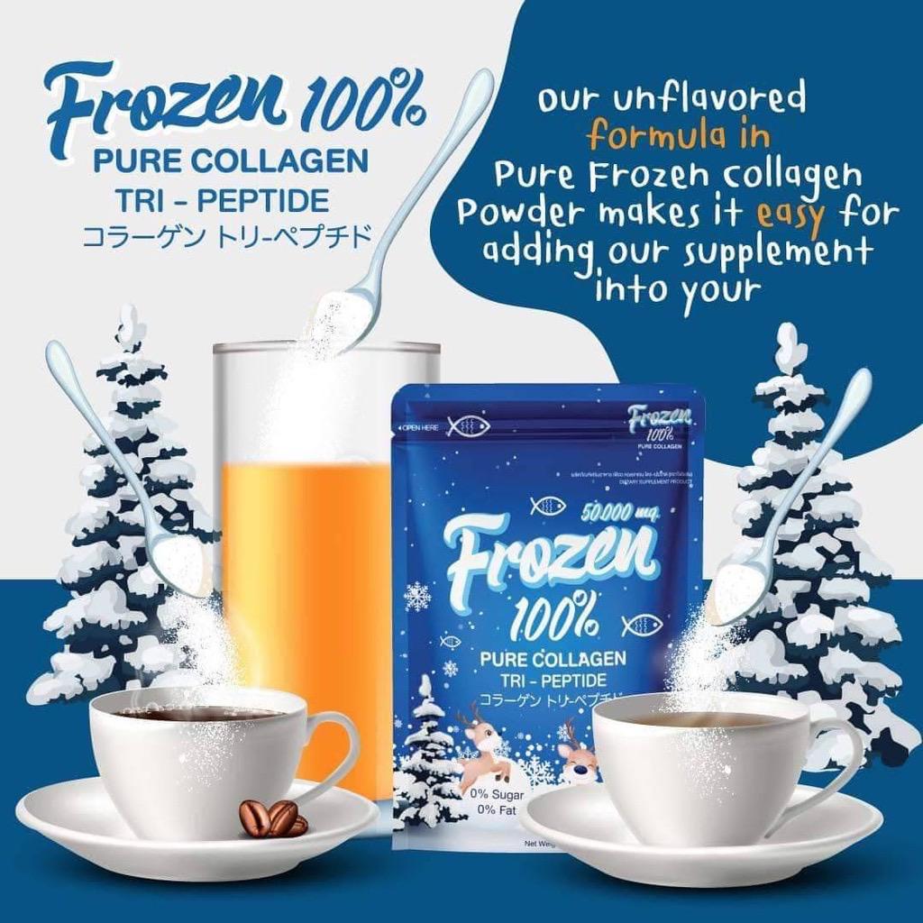 Frozen 100% Pure Collagen Tri-Peptide Powder 50g