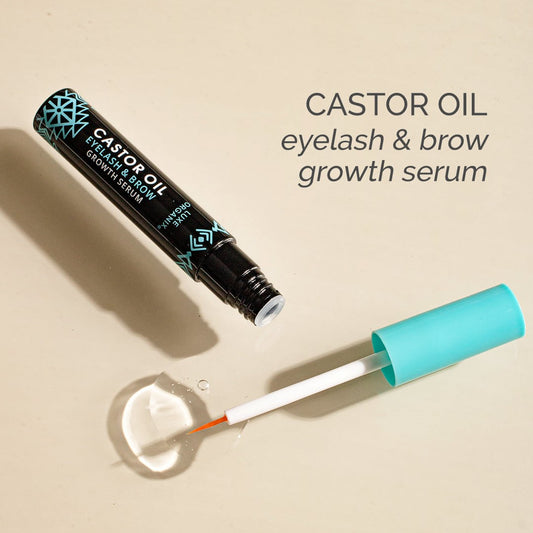 Luxe Organix Castor Oil Eyelash & Brow Growth Serum 10mL
