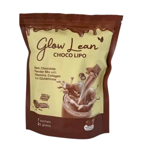 Glow Lean Choco Lipo w/ Vitamins, Collagen and Glutathione by Gorgeous Glow