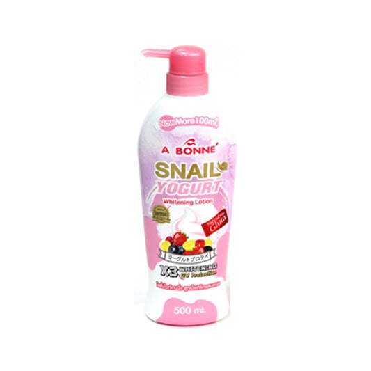 A Bonne Snail Yogurt Whitening Lotion w Nanowhite Gluta & UV Protection 500mL
