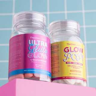 The Diet Coach Glow Stars (Glow Pop + Ultra Gluta Glow) Limited Edition Set