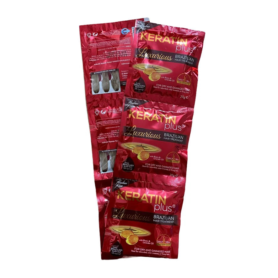 Keratin Plus Luxurious Brazilian Hair Treatment 6 sachets Love Rys Australia LOVE RYS AUSTRALIA