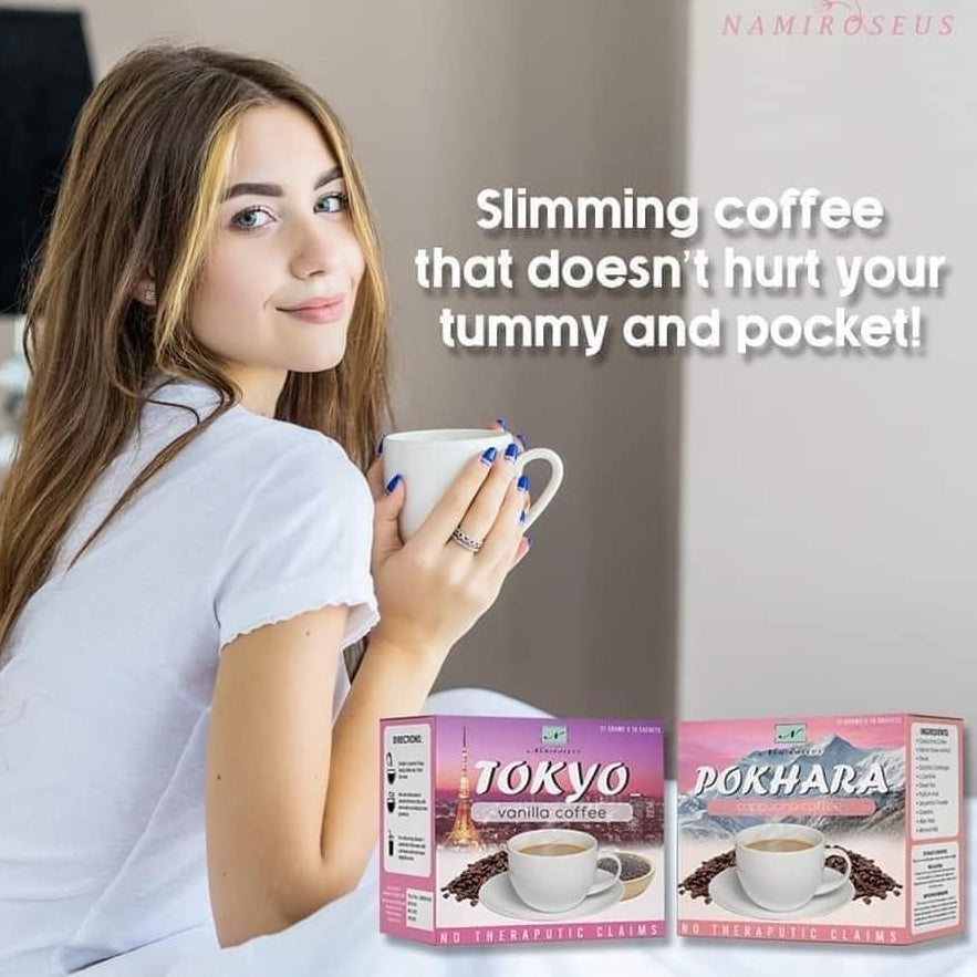 Namiroseus Pokhara Cappuccino Slimming Coffee 21g x 10 Sachets