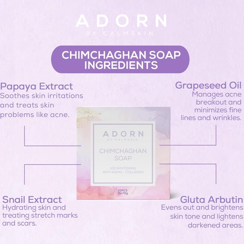 Adorn by CalmSkin Chimchaghan Soap 70g