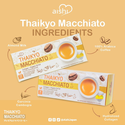 Aishi ThaiKyo Macchiato (Collagen and Weight loss) 15 sachets