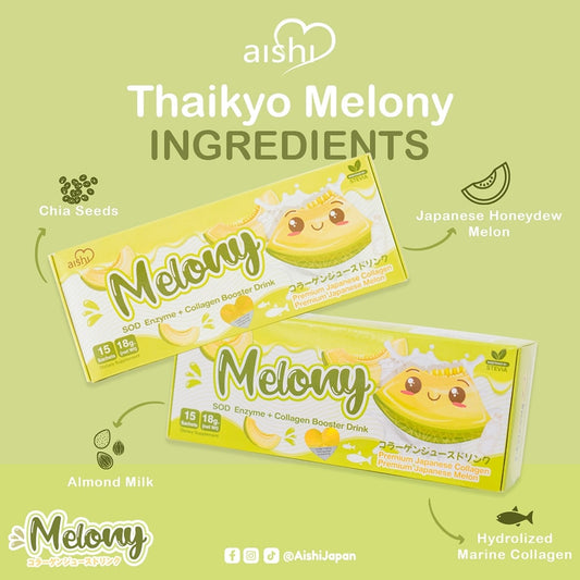 Aishi ThaiKyo Melony (Collagen Booster and Anti-Aging) 15 sachets