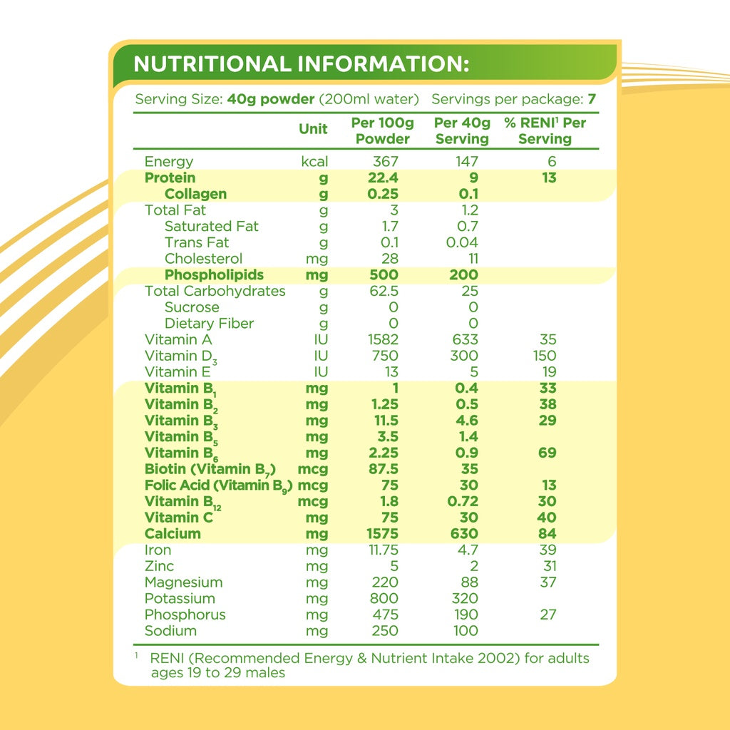 Anlene Gold 5X Milk Powder Plain 300g