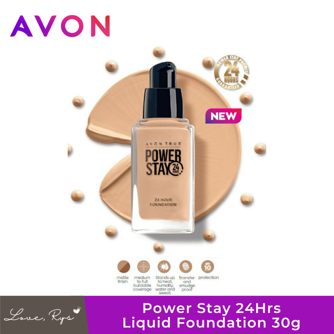 Avon Power Stay 24-Hour Liquid Foundation 30g