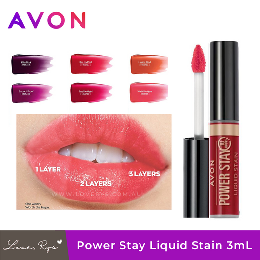 Avon Power Stay Liquid Stain 3mL  | Choose A Shade