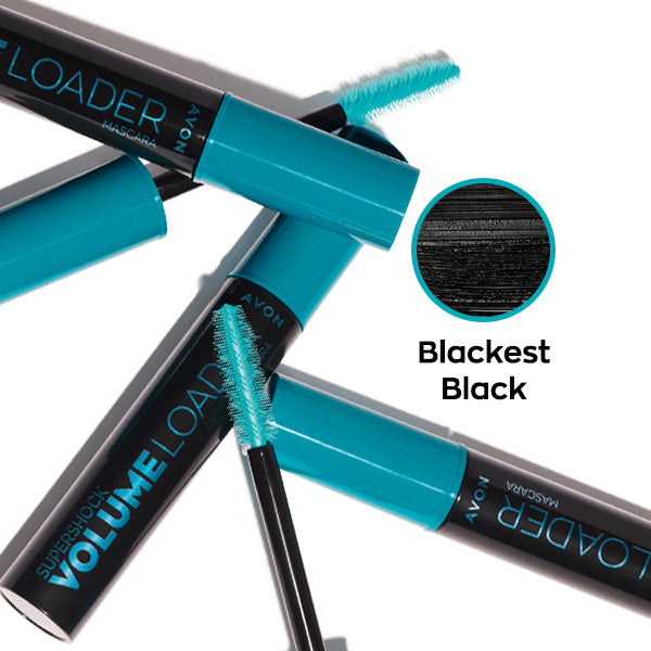 Avon SuperShock Volume Loader Mascara in Blackest Black 10g