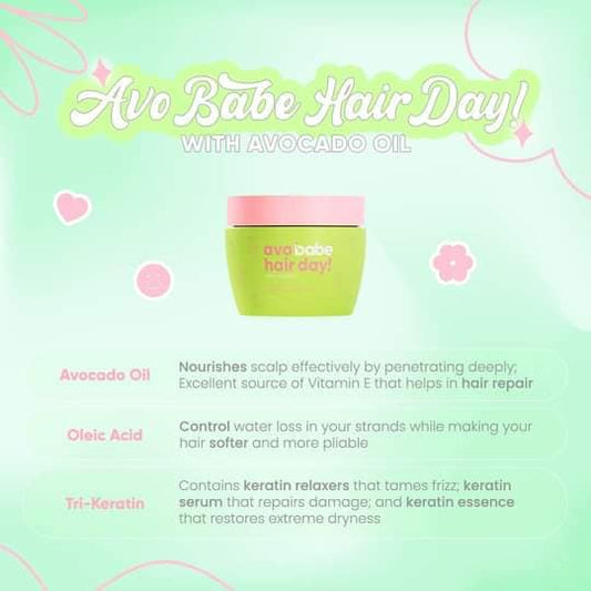 Babe Formula Avo Babe Hair Avocado Oil & Keratin Treatment | Choose A Variant