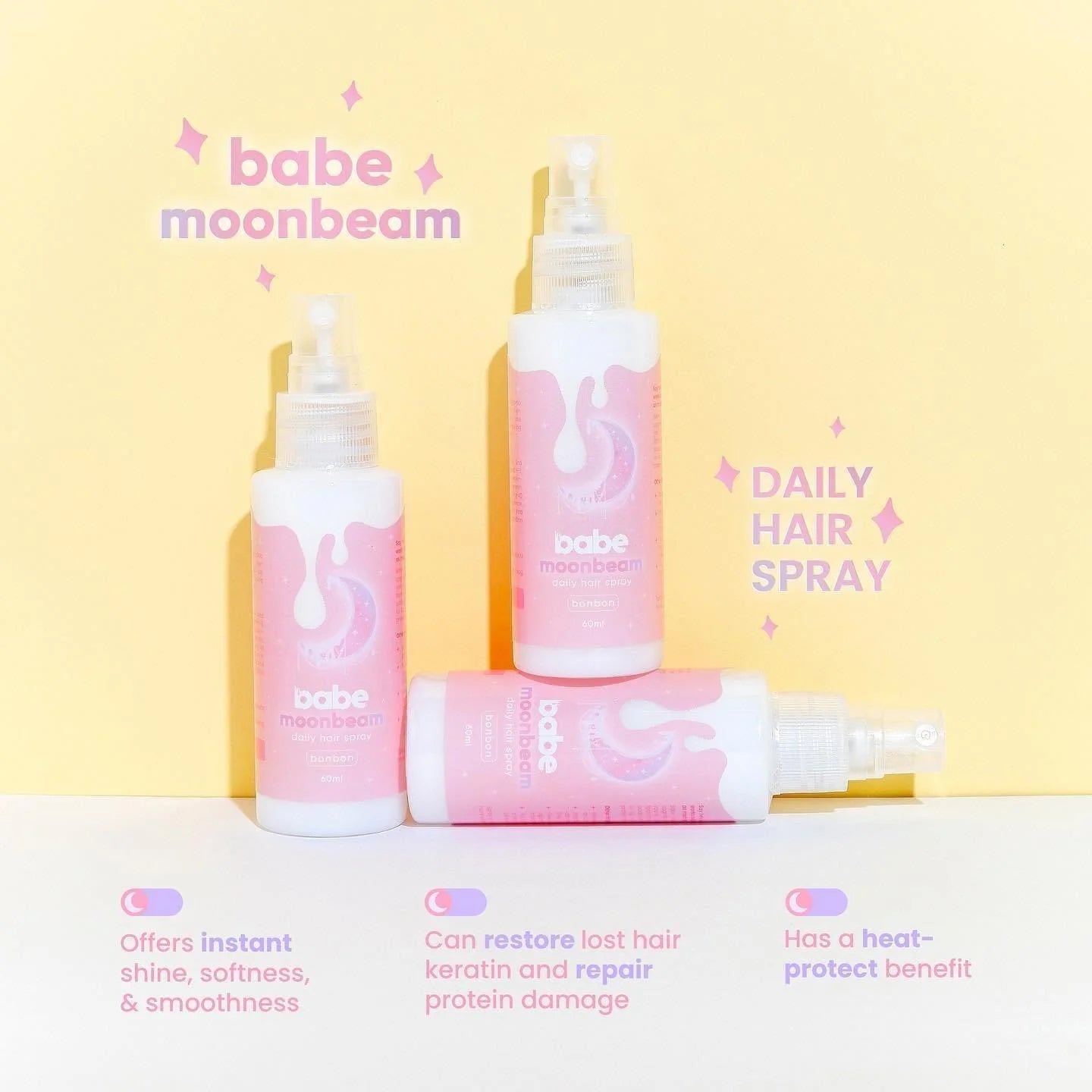 Babe Formula Moonbeam Bonbon Daily Hair Spray 