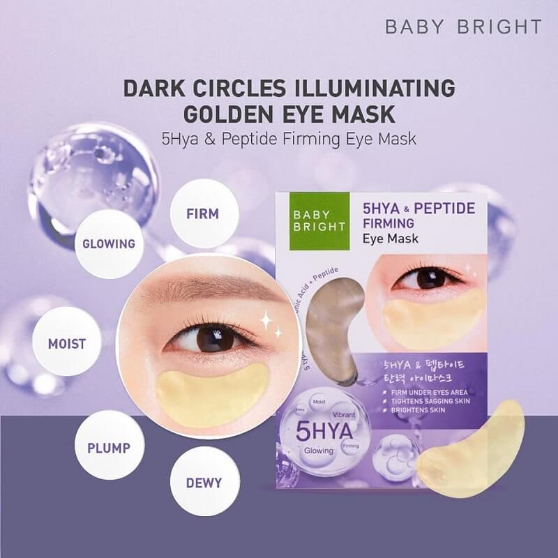 Baby Bright Eye Mask (5HYA & Peptide Firming) - 1 Pair