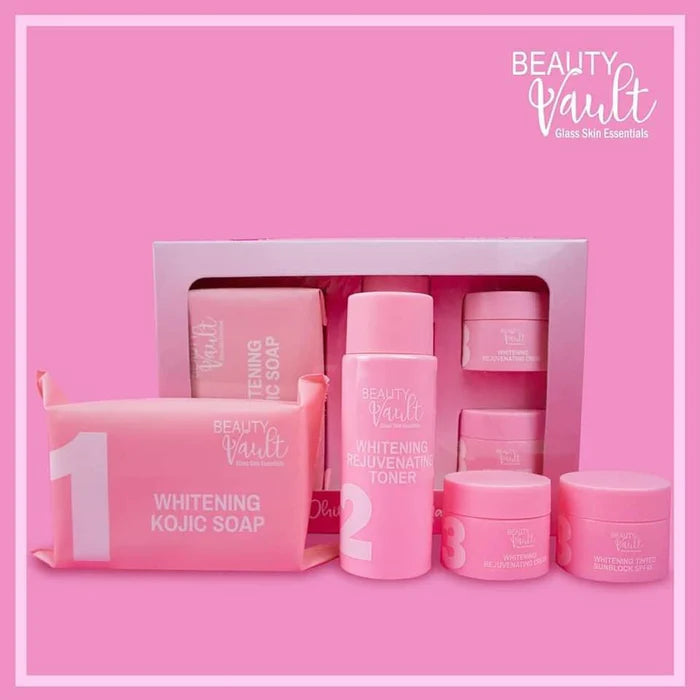 Beauty Vault Glass Skin Essentials Whitening & Maintenance Set