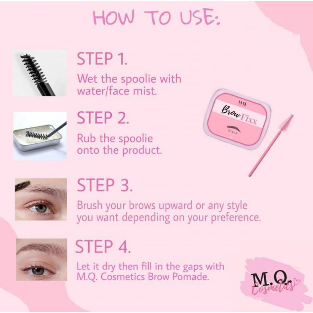 MQ Cosmetics Brow Fixx w/ Spoolei 20g