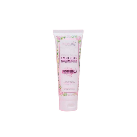 Brilliant Skin Milky White Musk Emulsion Whitening Face & Body Lotion 120g
