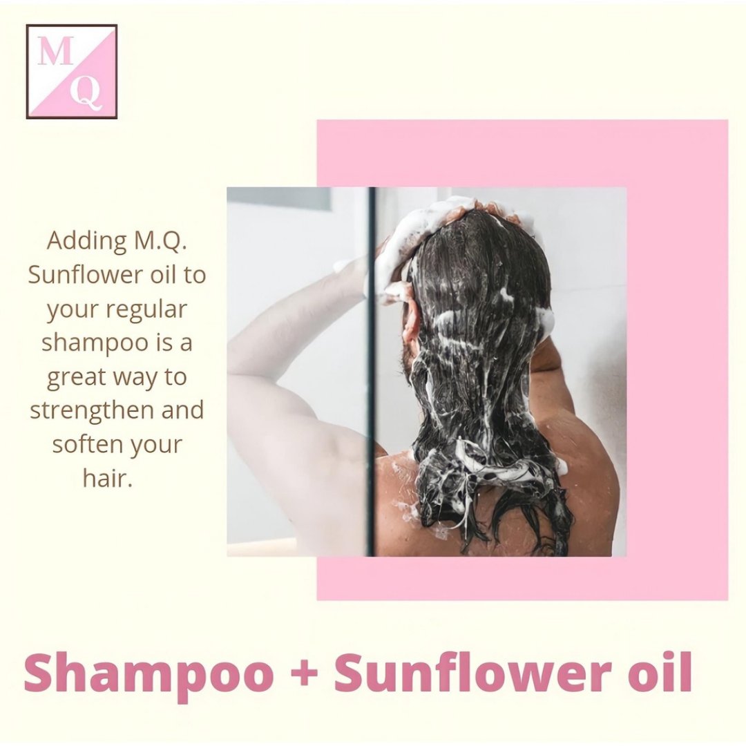 MQ Cosmetics Sunflower Oil 100% Pure 100mL