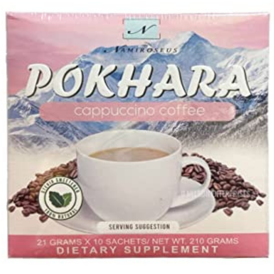 Namiroseus Pokhara Cappuccino Slimming Coffee 21g x 10 Sachets