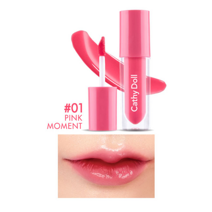 Cathy Doll Glow Gel Tint 01 pink moment