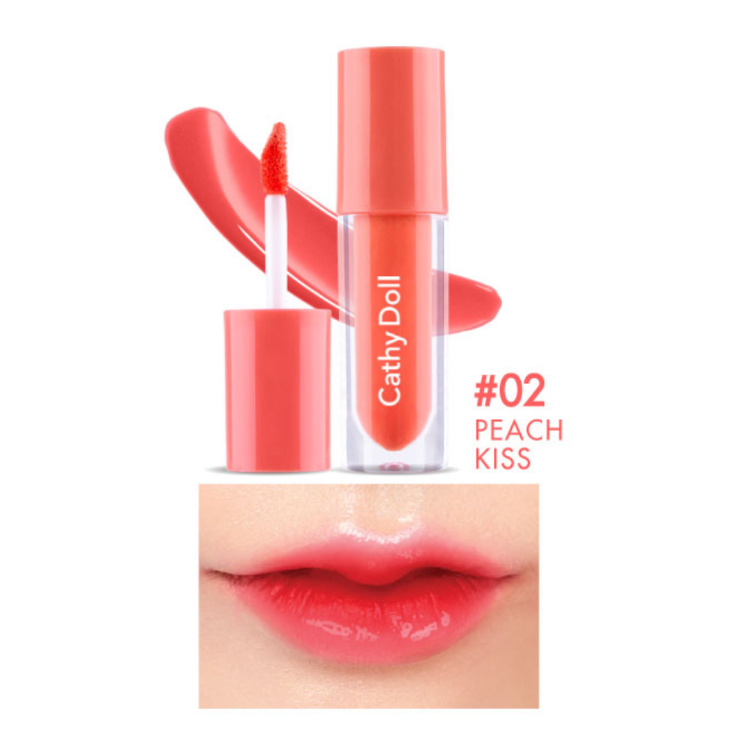 Cathy Doll Glow Gel Tint 02 peach kiss