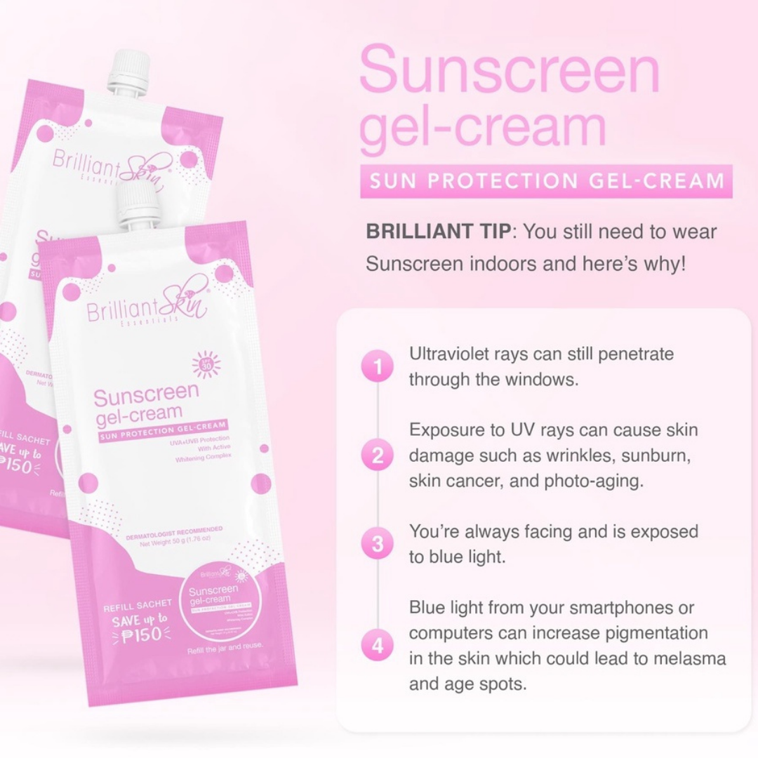 Brilliant Skin Sunscreen Gel-Cream