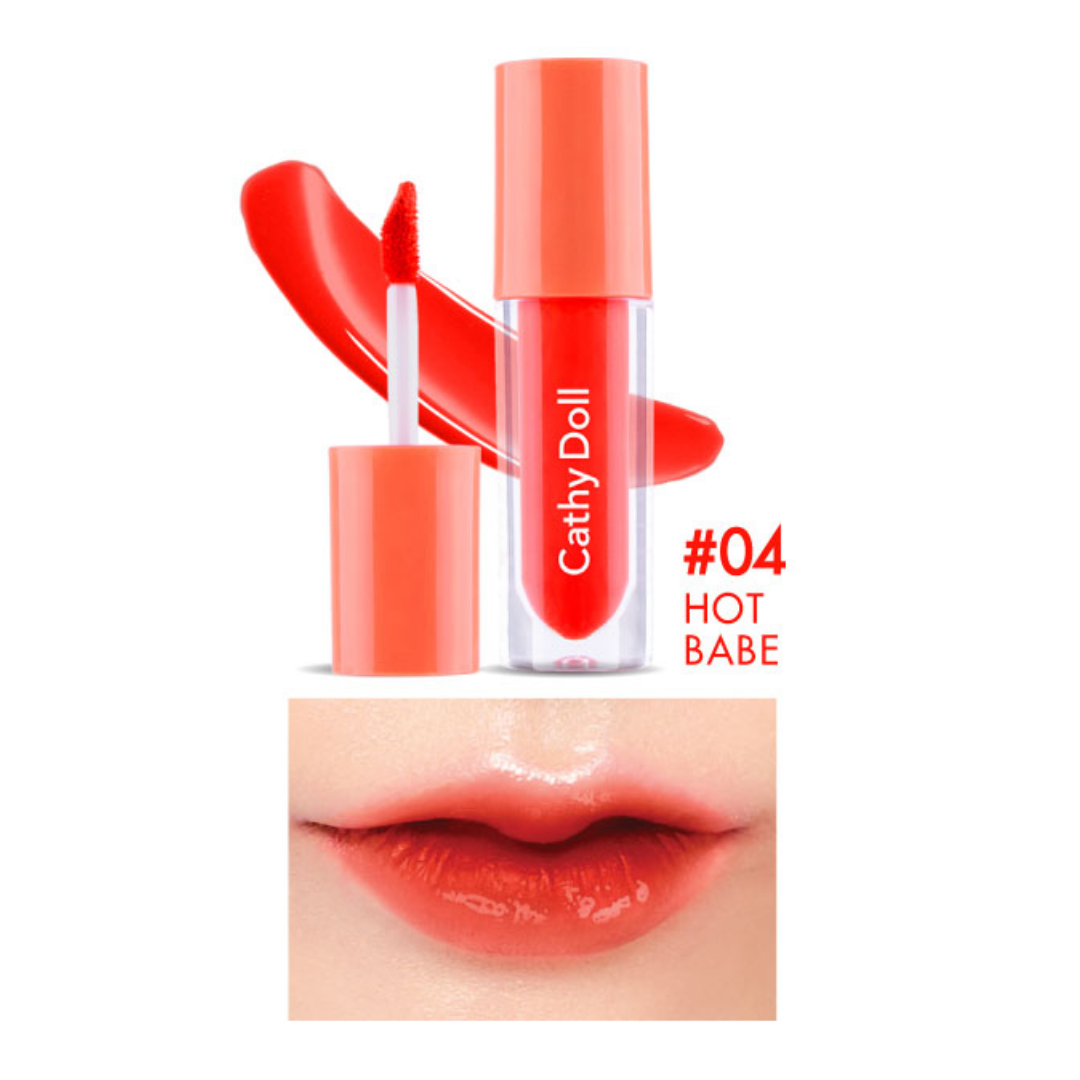 Cathy Doll Glow Gel Tint 04 hot babe