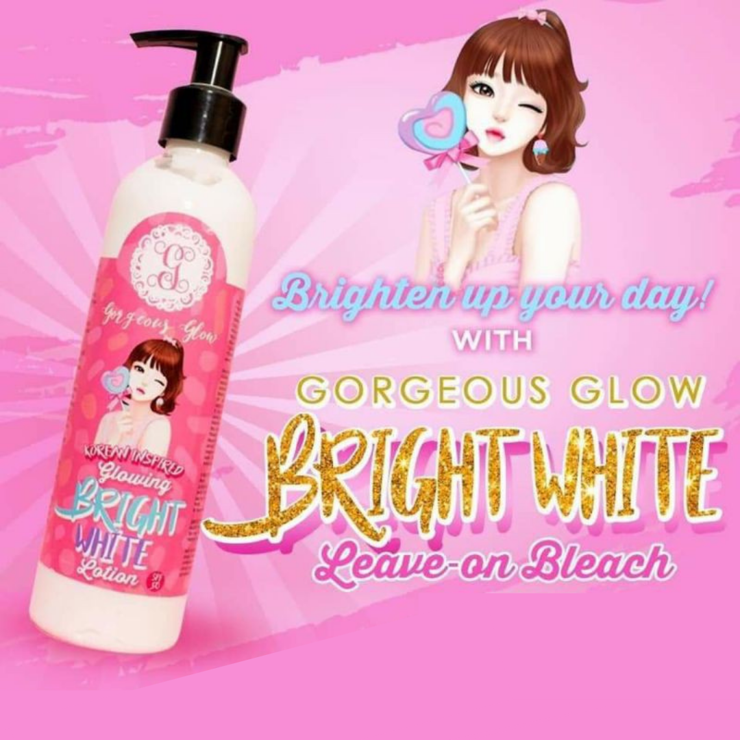 Gorgeous Glow Bright White Leave On Bleach Lotion