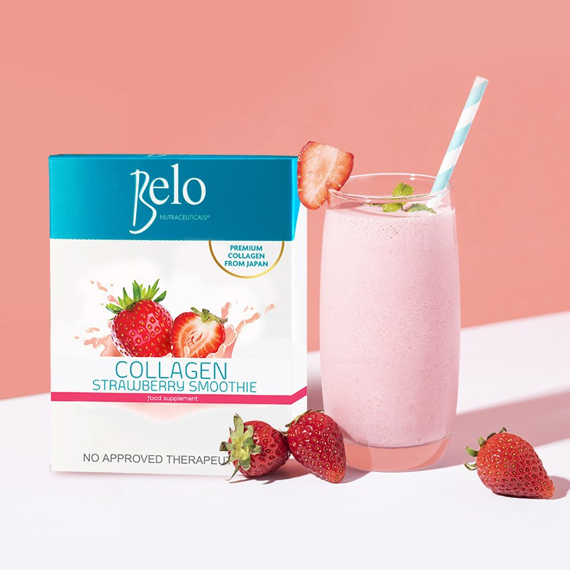 Belo Collagen Strawberry  Smoothie 16g (10 sachets)