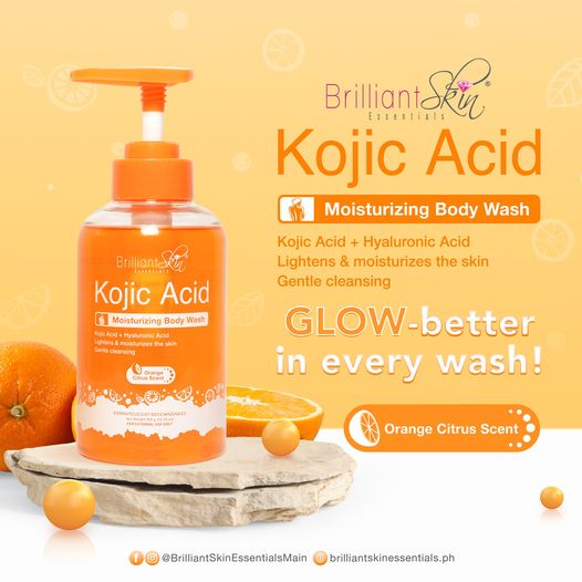 Brilliant Skin Kojic Acid Moisturizing Body Wash 300g