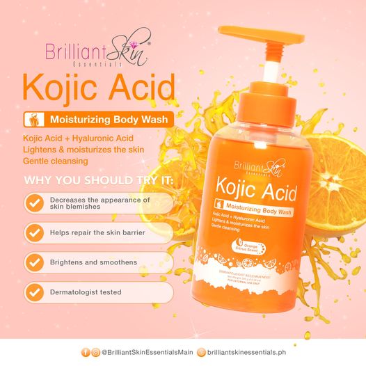 Brilliant Skin Kojic Acid Moisturizing Body Wash 300g