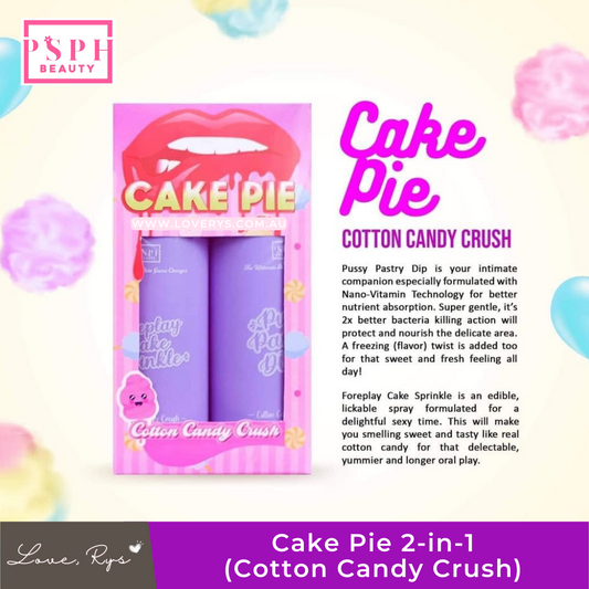 Cake Pie 2-in-1 Intimacy (Cotton Candy Crush)