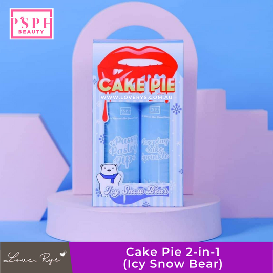 Cake Pie 2-in-1 (Icy Snow Bear) Intimacy Duo Kit