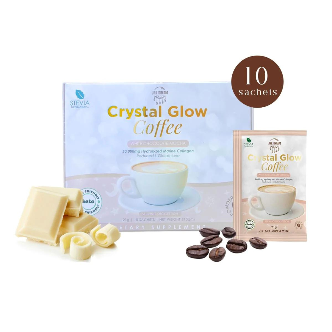 crystal glow glutathione Crystal Glow Lychee Fruit Extract 50 000mg Hydrolized Marine Collagen