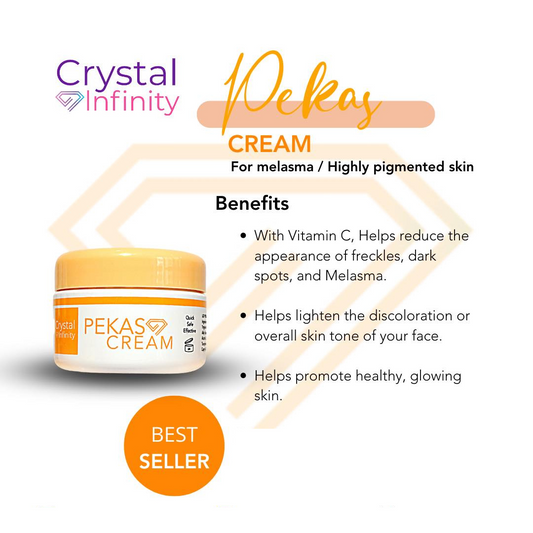 Crystal Infinity Pekas Cream 15g 