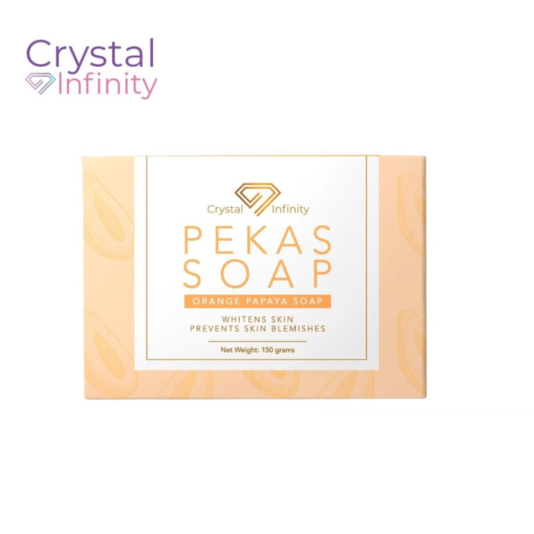 Crystal Infinity Pekas Orange Papaya Soap 150g