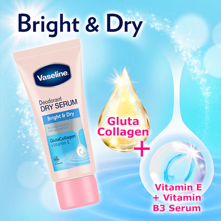 Vaseline Deodorant Dry Serum Bright & Dry 50mL