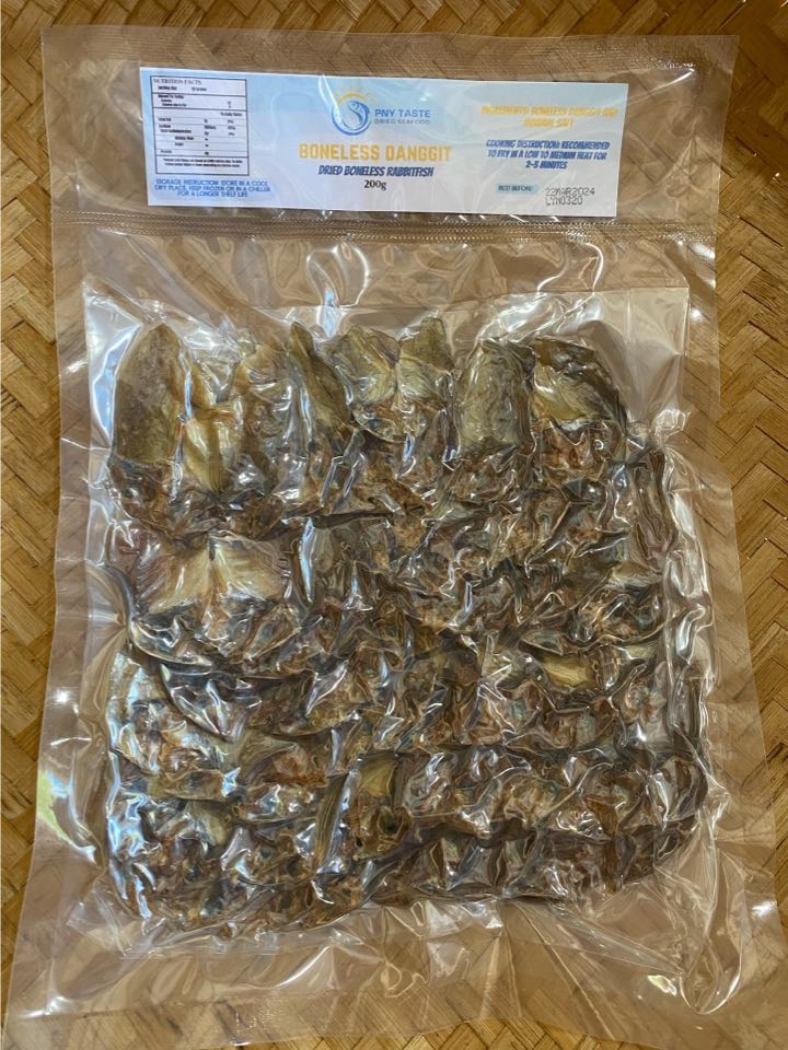 Dried Boneless Rabbitfish (Boneless Danggit) 200g | Love Rys Australia ...