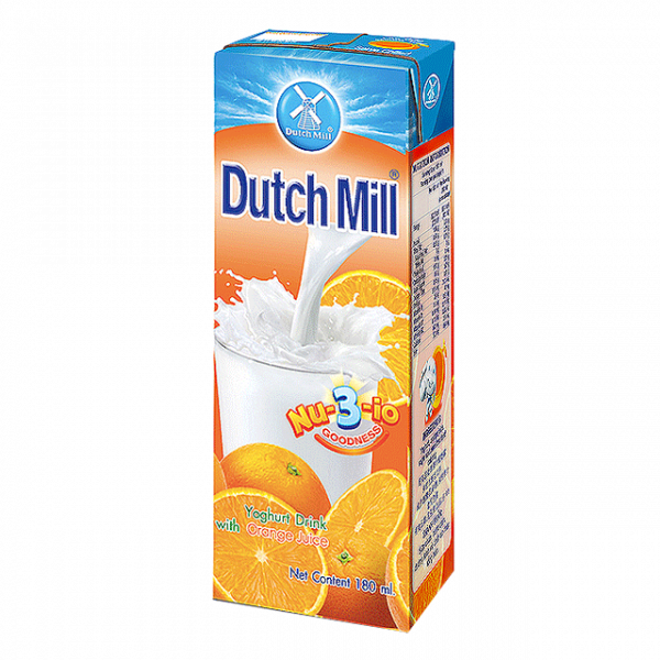 Dutch Mill Yoghurt Drink Orange 180ml