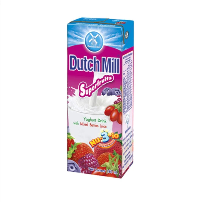 Dutch Mill Yoghurt Drink Superfruits 180ml