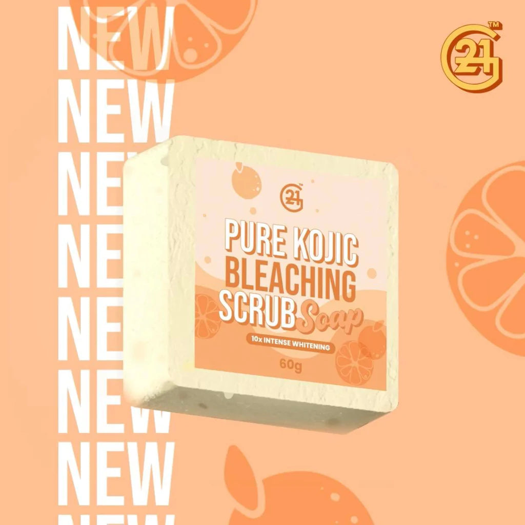 G21 Pure Kojic Bleaching Scrub 10x Intense Whitening Soap 60g