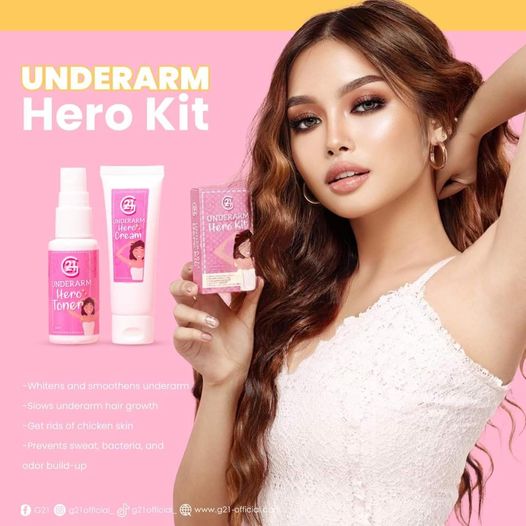 G21 Underarm Hero 10x Intense Whitening Kit | Choose A Variant