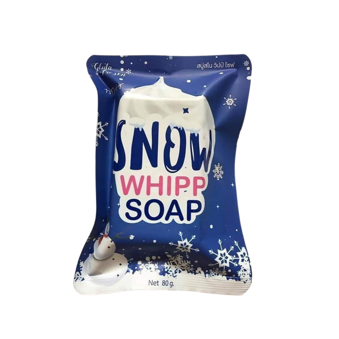 GLUTA FROZEN Snow Whipp Soap 80g | Love Rys Australia – LOVE RYS AUSTRALIA