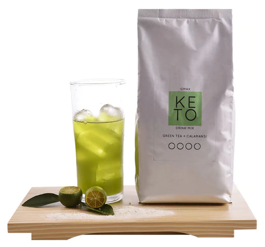 GMAX KETO Drink Mix Green Tea + Calamasi