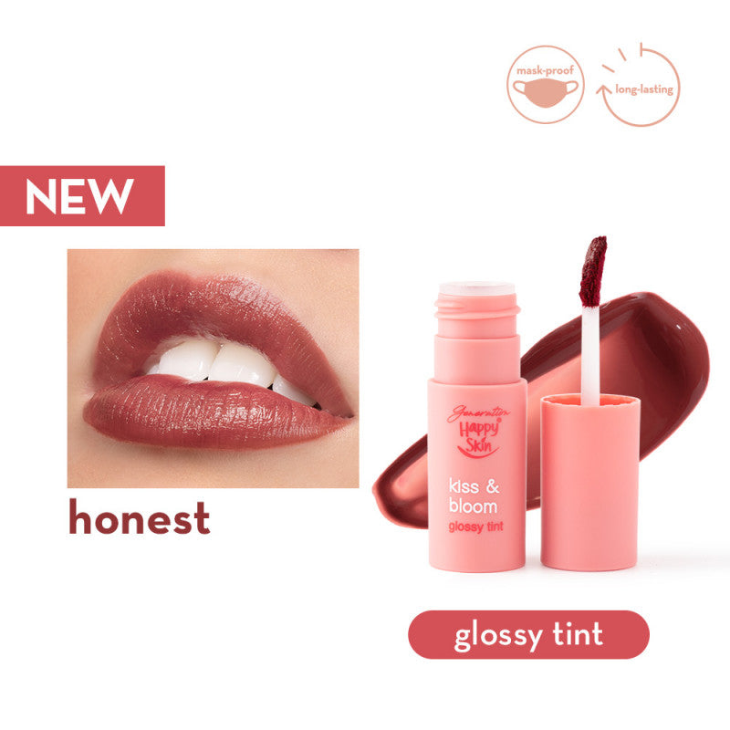 Generation Happy Skin Kiss & Bloom Glossy Tint In Honest