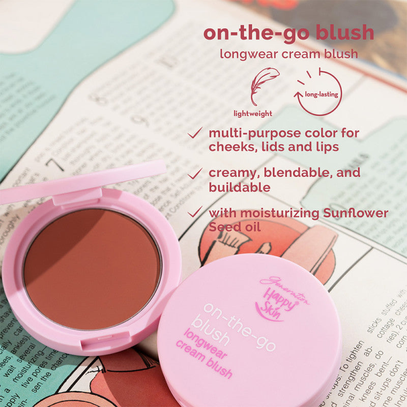 Generation Happy Skin On-The-Go Blush Longwear Cream Blush