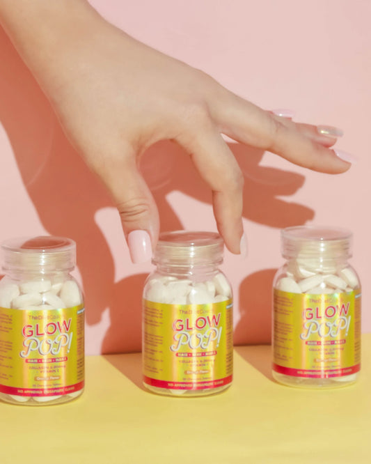 The Diet Coach Glow Pop Collagen + Vitamin C Chewable Tablets 30s