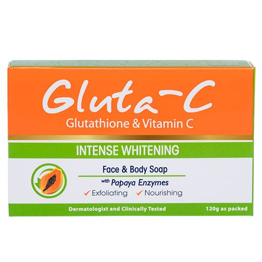 Gluta-C Intense Whitening Exfoliating Soap w/ Papaya Enzymes 120g